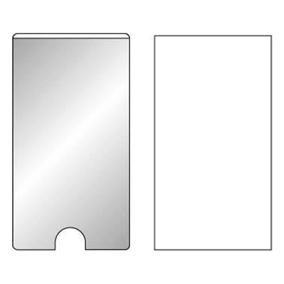 Címketartó tok DJOIS öntapadós gerincjelölő betétlappal 46x75 mm 6 darabos