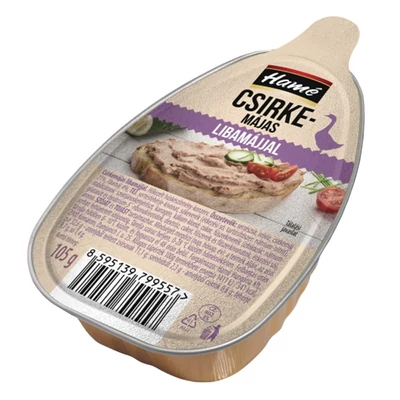 Csirkemájas pástétom HAMÉ libamájjal 105 g