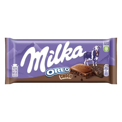 Csokoládé MILKA Oreo Choco 100 g