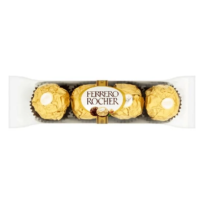 Csokoládé FERRERO Rocher 4 darabos 50 g