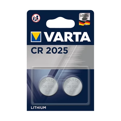 Gombelem VARTA CR2025 2-es