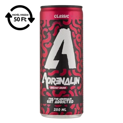 Energiaital ADRENALIN Classic 0,25L DRS