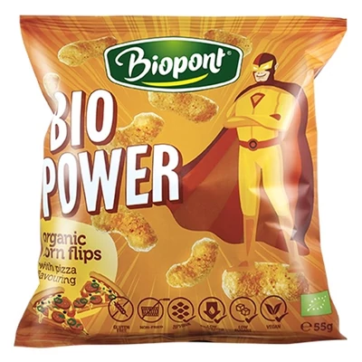 Extrudált kukorica BIOPONT pizzás 55 g