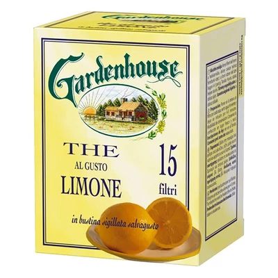Fekete tea GARDENHOUSE citrom 15x2 g