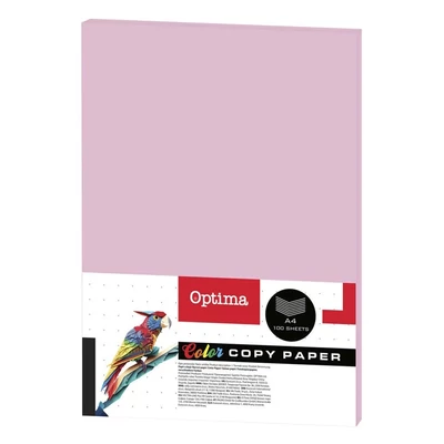 Fénymásolópapír színes OPTIMA A/4 75 g neon pink 100 ív/csomag
