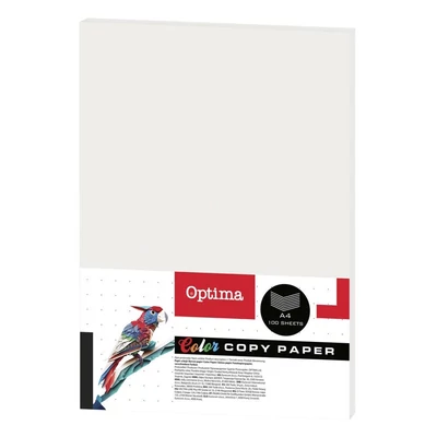 Fénymásolópapír színes OPTIMA A/4 80 g fehér 100 ív/csomag