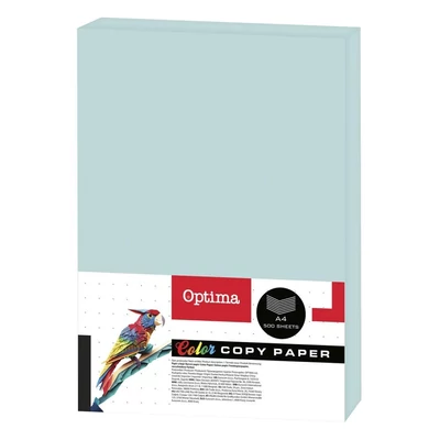 Fénymásolópapír színes OPTIMA A/4 80 g pasztell kék 500 ív/csomag