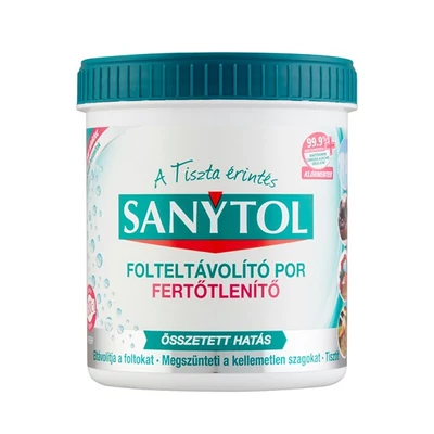 Fertőtlenítő folteltávolító por SANYTOL 450 g