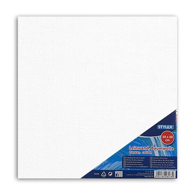 Festővászon STYLEX feszített 30x30 cm