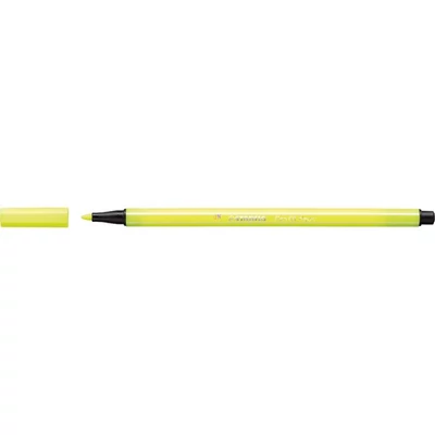 Filctoll STABILO Pen 68 neon sárga
