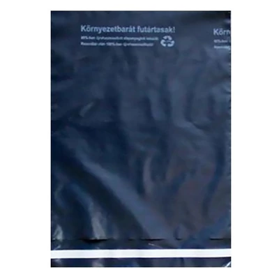 Futártasak biztonsági ragasztócsíkkal környezetbarát 17,5x25cm 50 mikron 100 darabos