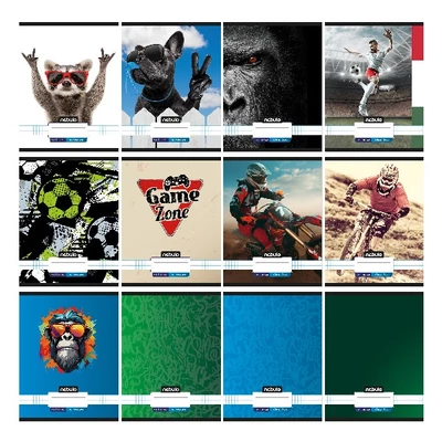 Füzet kockás NEBULO A/4 32 lapos 87-32 Xtreme 12 darabos