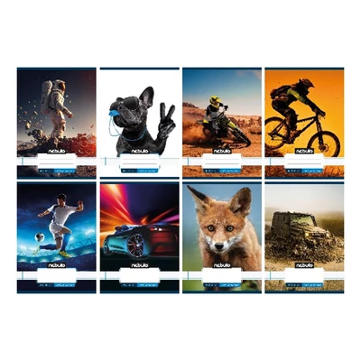 Füzet vonalas NEBULO A/5 32 lapos 12-32 3.osztályos Vagány 16 darabos