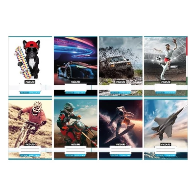 Füzet vonalas NEBULO A/5 32 lapos 21-32 4-8.osztályos Vagány I. 16 darabos