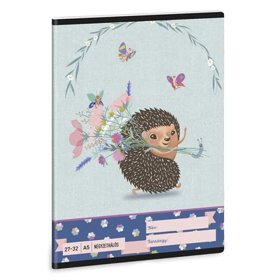 Füzet kockás ARS UNA A/5 32 lapos 27-32 Fresh Flowers