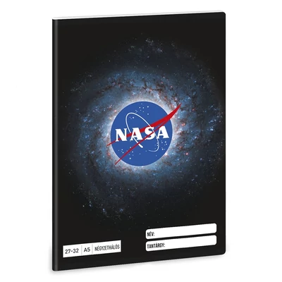 Füzet kockás ARS UNA A/5 32 lapos 27-32 Nasa 5562