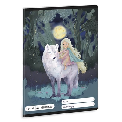 Füzet kockás ARS UNA A/5 32 lapos 27-32 Northern Lights