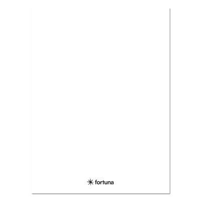 Füzet kockás FORTUNA Monocolor A/4 32 lapos 87-32 fehér