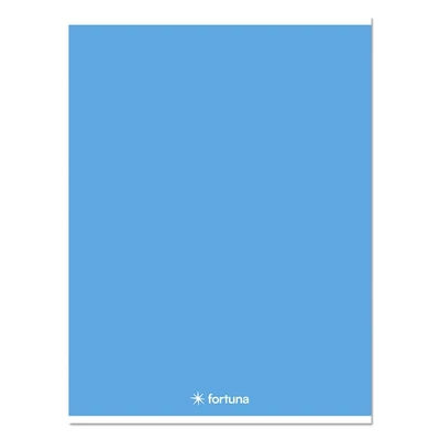 Füzet kockás FORTUNA Monocolor A/4 32 lapos 87-32 kék