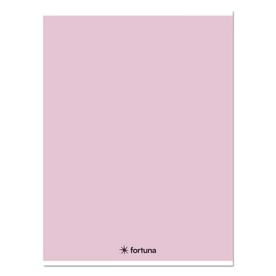 Füzet kockás FORTUNA Monocolor A/4 32 lapos 87-32 pasztell rózsaszín