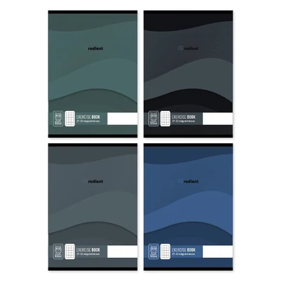 Füzet kockás Gradient A/5 27-32 vegyes minták