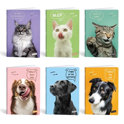 Füzet kockás LIPAMILL A/4 40 lapos Pets