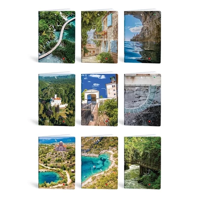 Füzet kockás LIPAMILL A/4 40 lapos Postcard