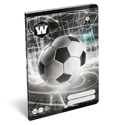 Füzet kockás LIZZYSULI A/5 32 lapos 27-32 Top League FTW