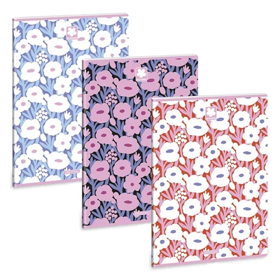 Füzet sima ARS UNA A/4 40 lapos Extra kapcsos Bloomie