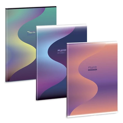 Füzet sima ARS UNA A/4 40 lapos Extra kapcsos Fluid 5592