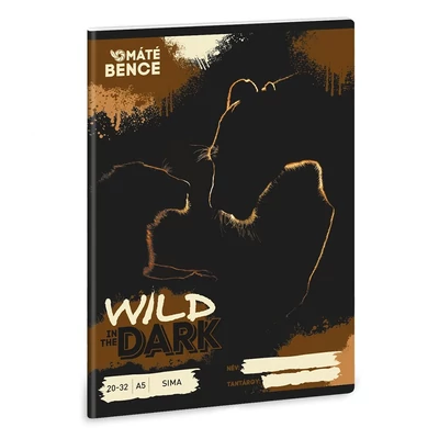 Füzet sima ARS UNA A/5 32 lapos 20-32 Wild In The Dark
