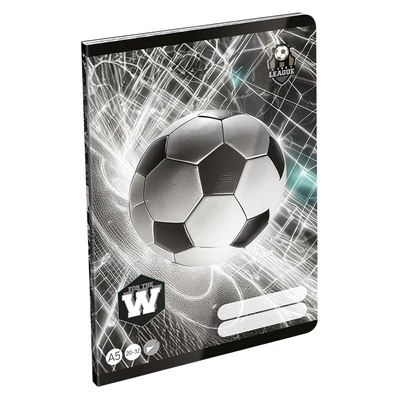 Füzet sima LIZZYSULI A/5 32 lapos 20-32 Top League FTW