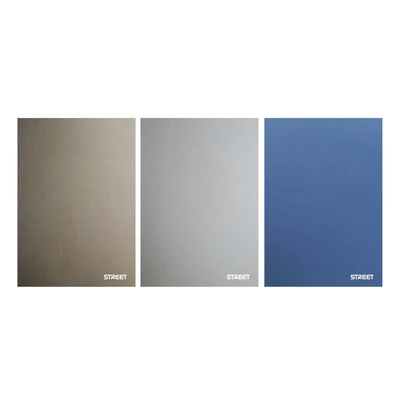 Füzet sima STREET A/4 42 lapos Metalic