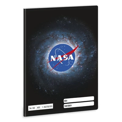 Füzet vonalas ARS UNA A/5 32 lapos 14-32 1.osztályos Nasa 5562