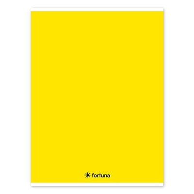 Füzet vonalas FORTUNA Monocolor A/4 32 lapos 81-32 sárga