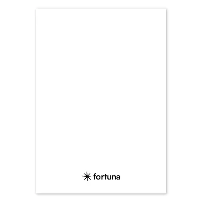 Füzet vonalas FORTUNA Monocolor A/5 32 lapos 21-32 4-8.osztályos fehér