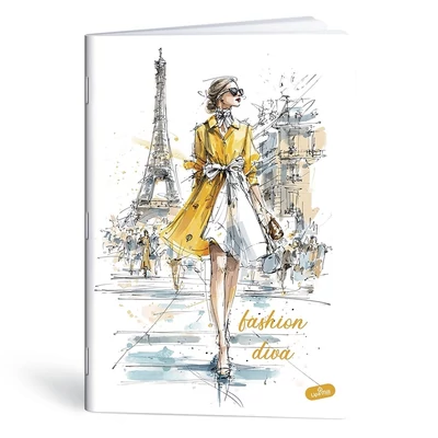 Füzet vonalas LIPAMILL A/4 40 lapos One colour