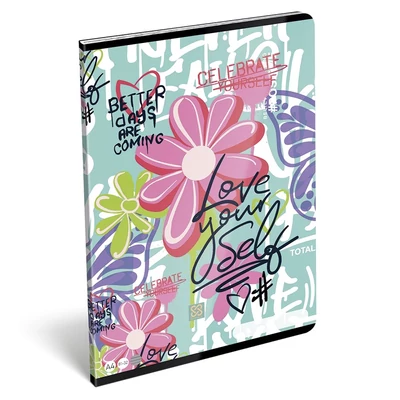 Füzet vonalas LIZZYSULI A/4 32 lapos 81-32 Cornell Love