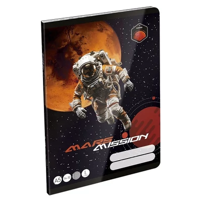 Füzet vonalas LIZZYSULI A/5 32 lapos 14-32 1.osztályos  Mars Mission