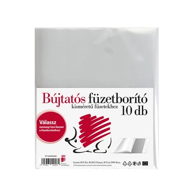 Füzetborító ICO Süni A/5 bújtatós 10 darabos