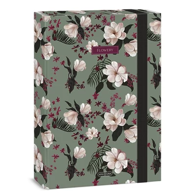 Füzetbox ARS UNA A/4 Flowery Green 5535