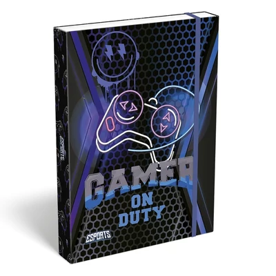 Füzetbox LIZZYSULI A/4 Esport Gamer On Duty