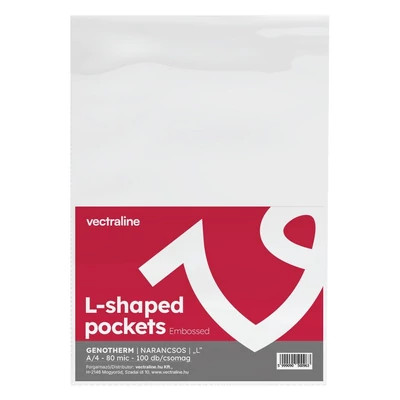 Genotherm "L" VECTRALINE A/4 80 mikron narancsos 100 darabos