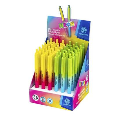 Golyóstoll ASTRA PEN Neon ombre 0,7 mm
