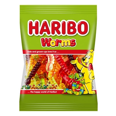 Gumicukor HARIBO Kukacok 100 g