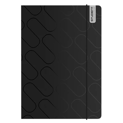 Gumis mappa ICO Student A/4 Black Prémium