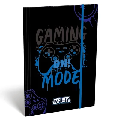Gumis mappa LIZZYSULI A/4 Esport Gamer On Duty