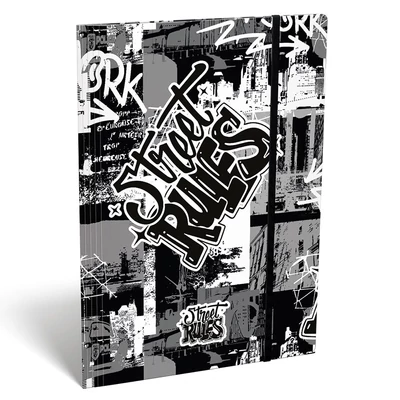Gumis mappa LIZZYSULI A/4 Streer rules