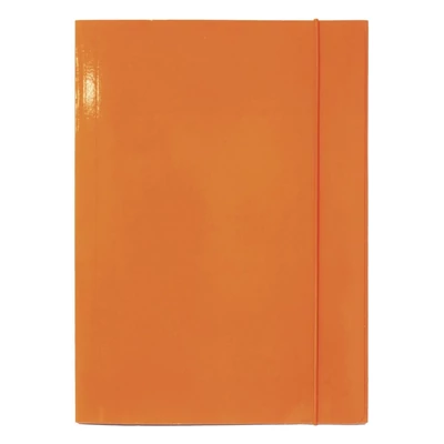 Gumis mappa OPTIMA A/4 fluo narancs 600 g