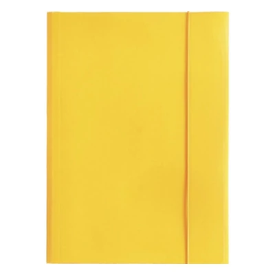 Gumis mappa OPTIMA A/4 sárga 400 g
